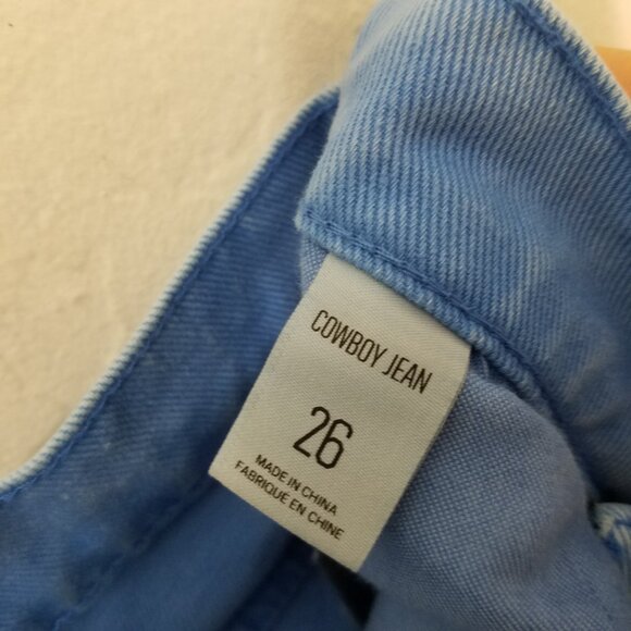 BDG Urban Outfitters Cowboy Jeans High Rise Blue Size 26 - Picture 7 of 8